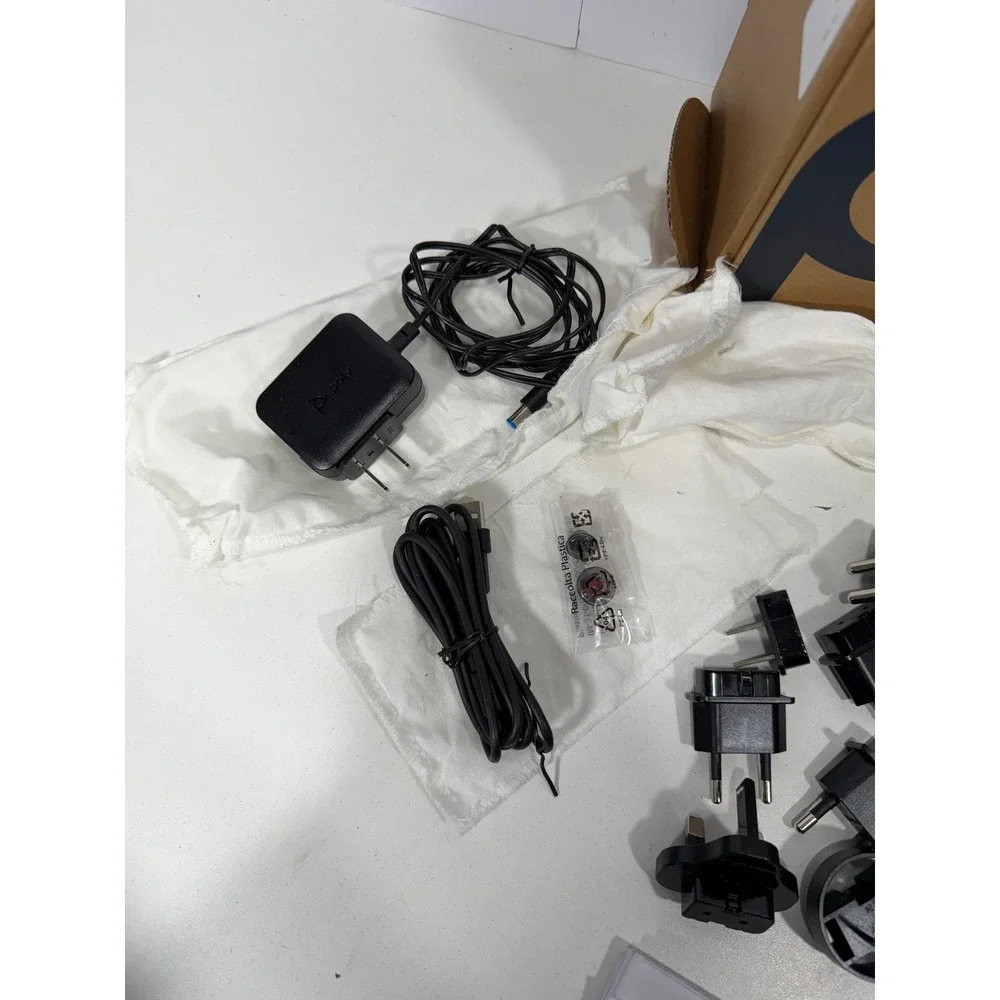Poly Voyager Legend 5200-M Office Bluetooth Headset System Microsoft Teams Black